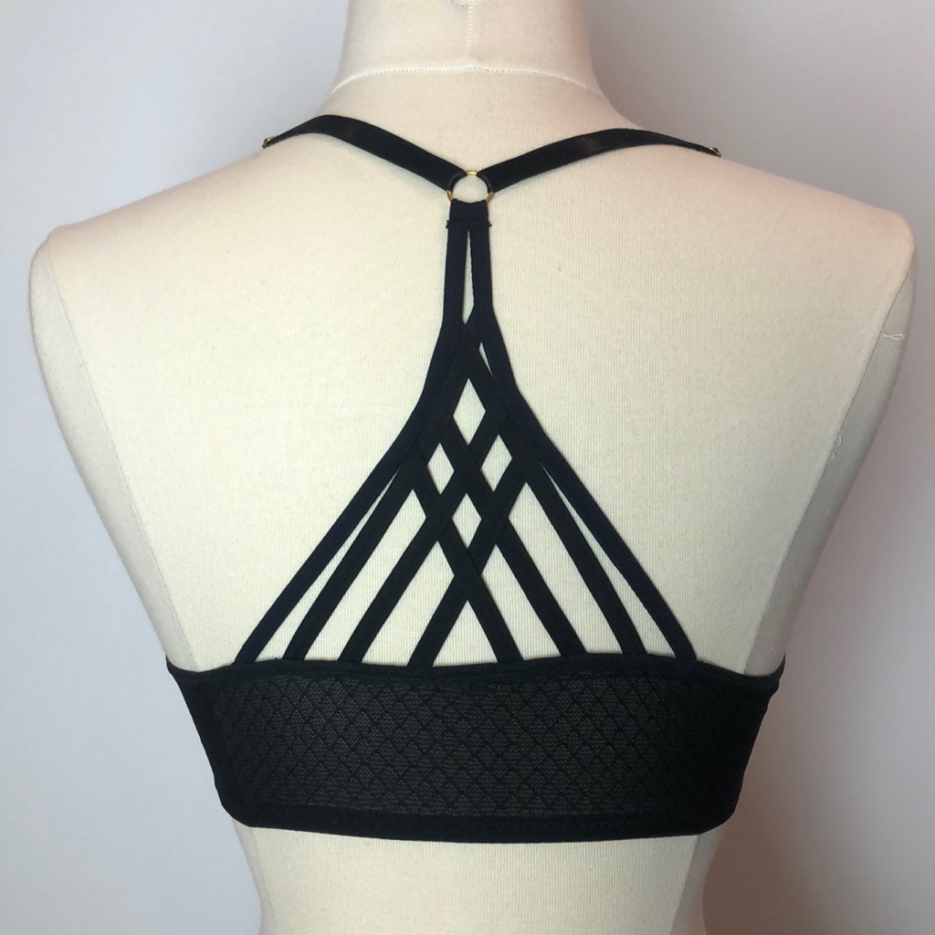 Multi Strap Front Close Bra
